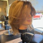 After Image of Blonde Bob After Haircut and Blowout - Side View – Week 10 Apprentice Journal